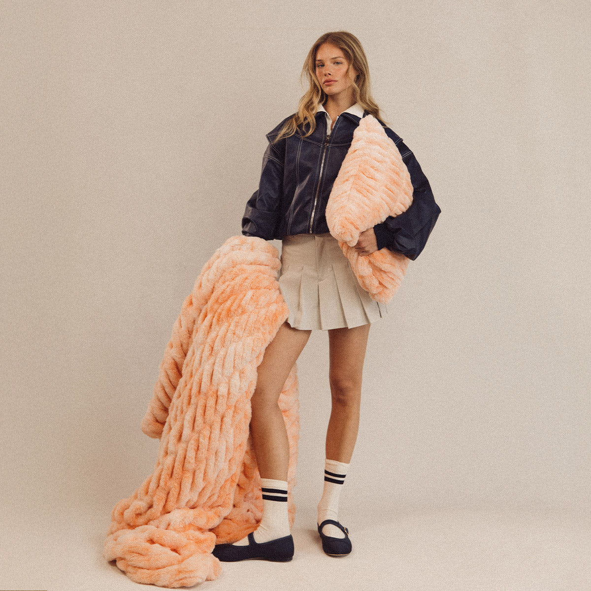 Peaches & Cream Pillow